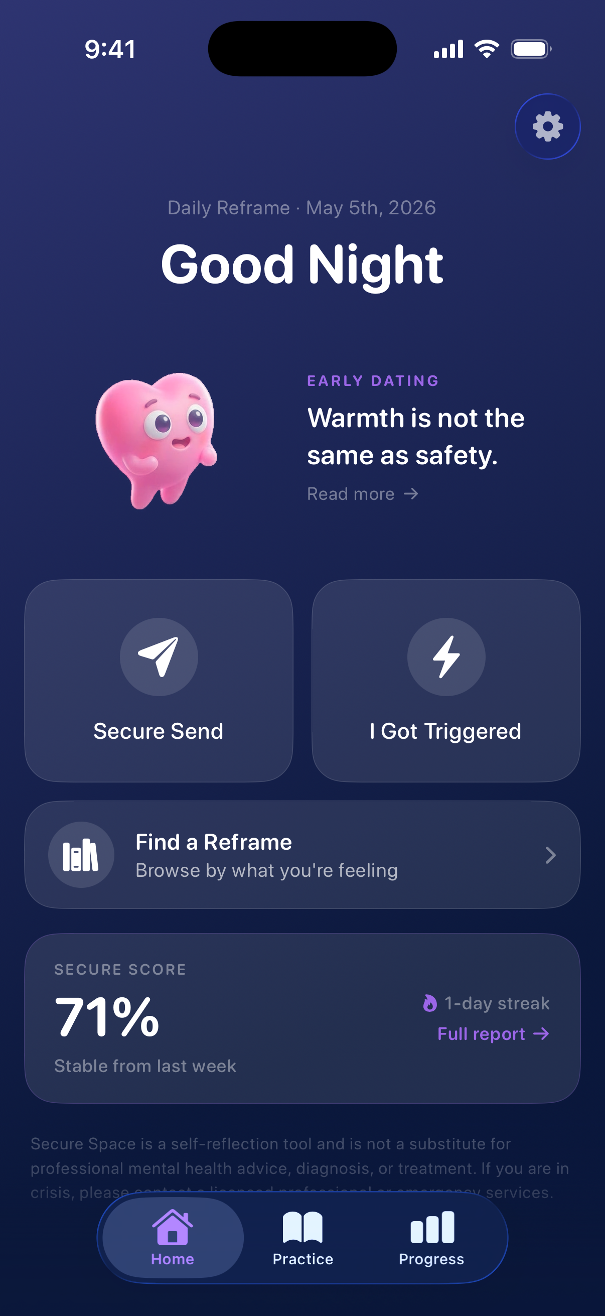 Home Screen