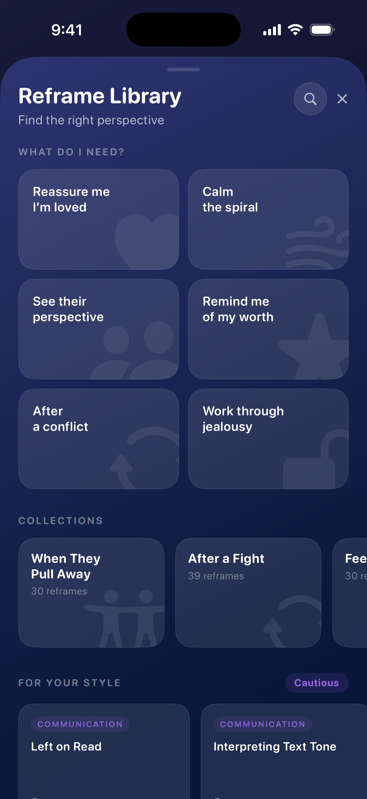 Reframe Library